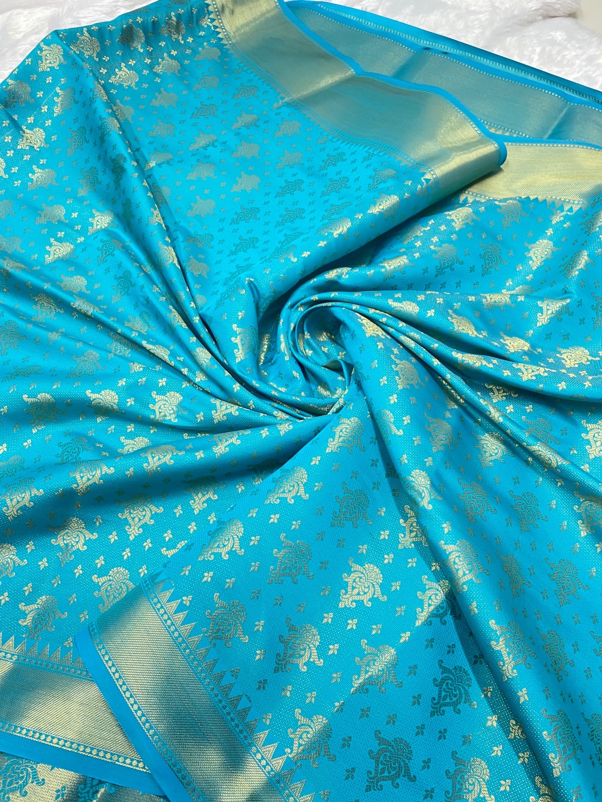 Trisha Mam Inspired Banarasi Silk Saree