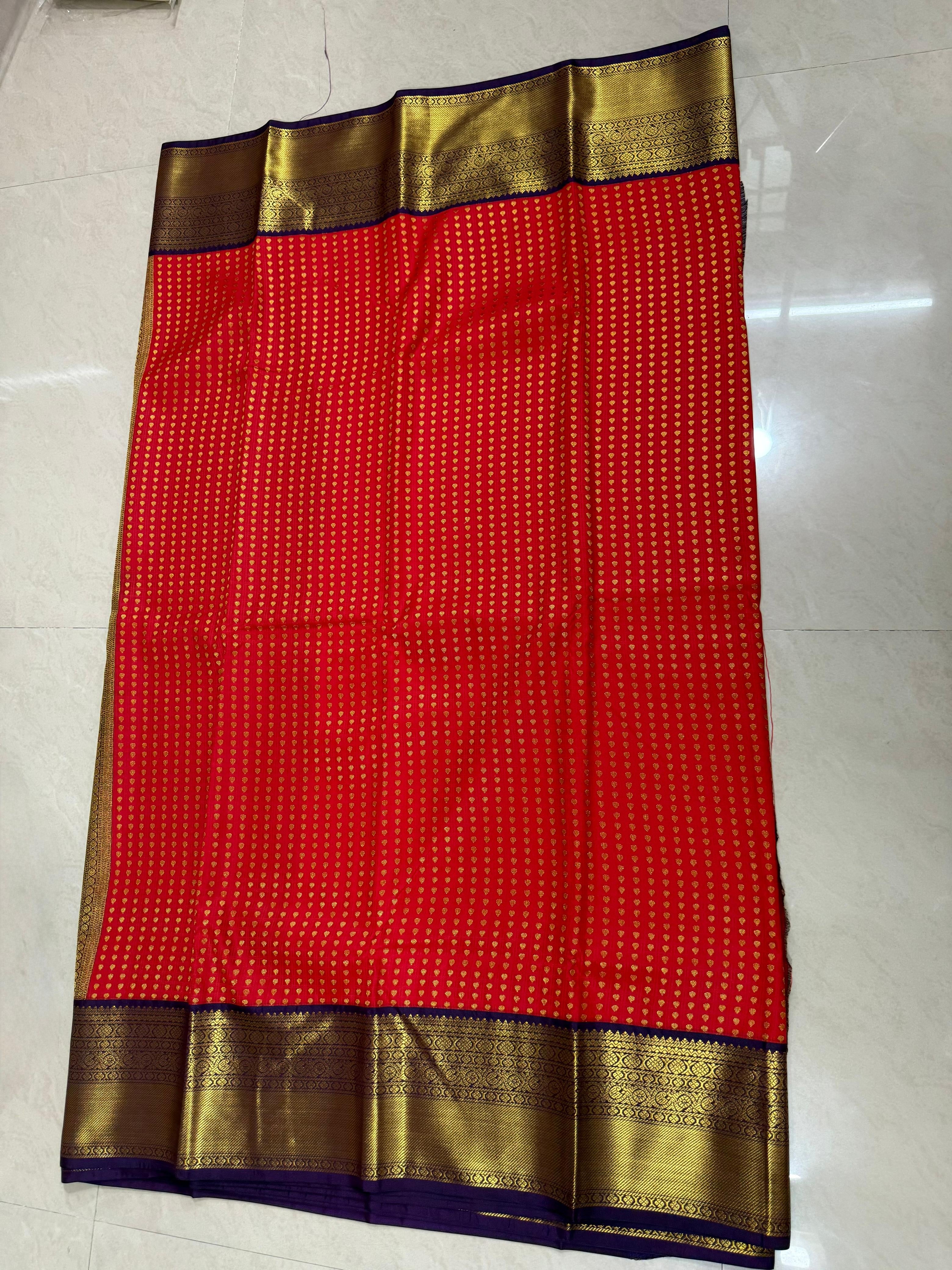 1000 Butta Kanchi Silk Sarees