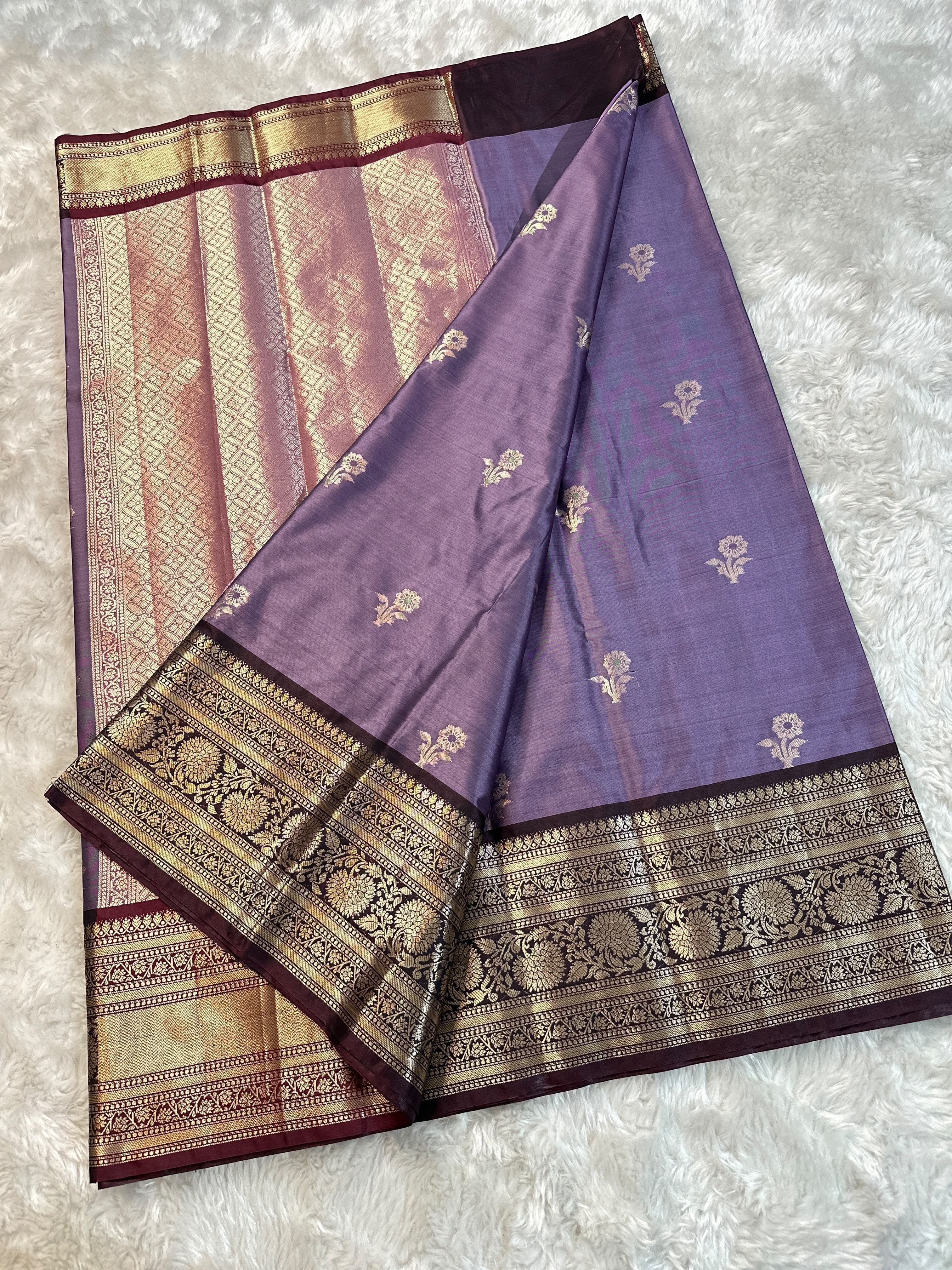 Banaras Semi Gadwal Silk