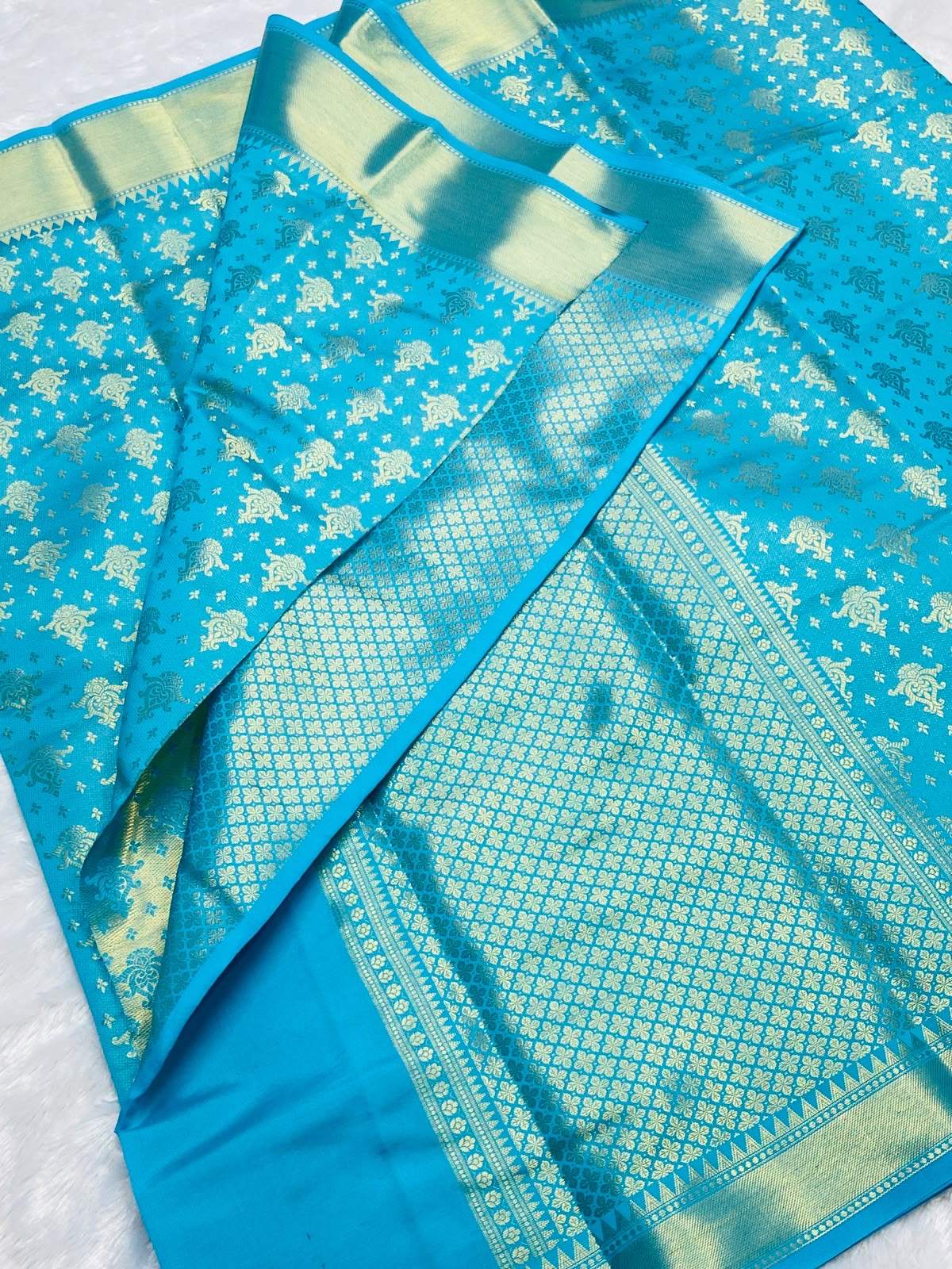 Trisha Mam Inspired Banarasi Silk Saree