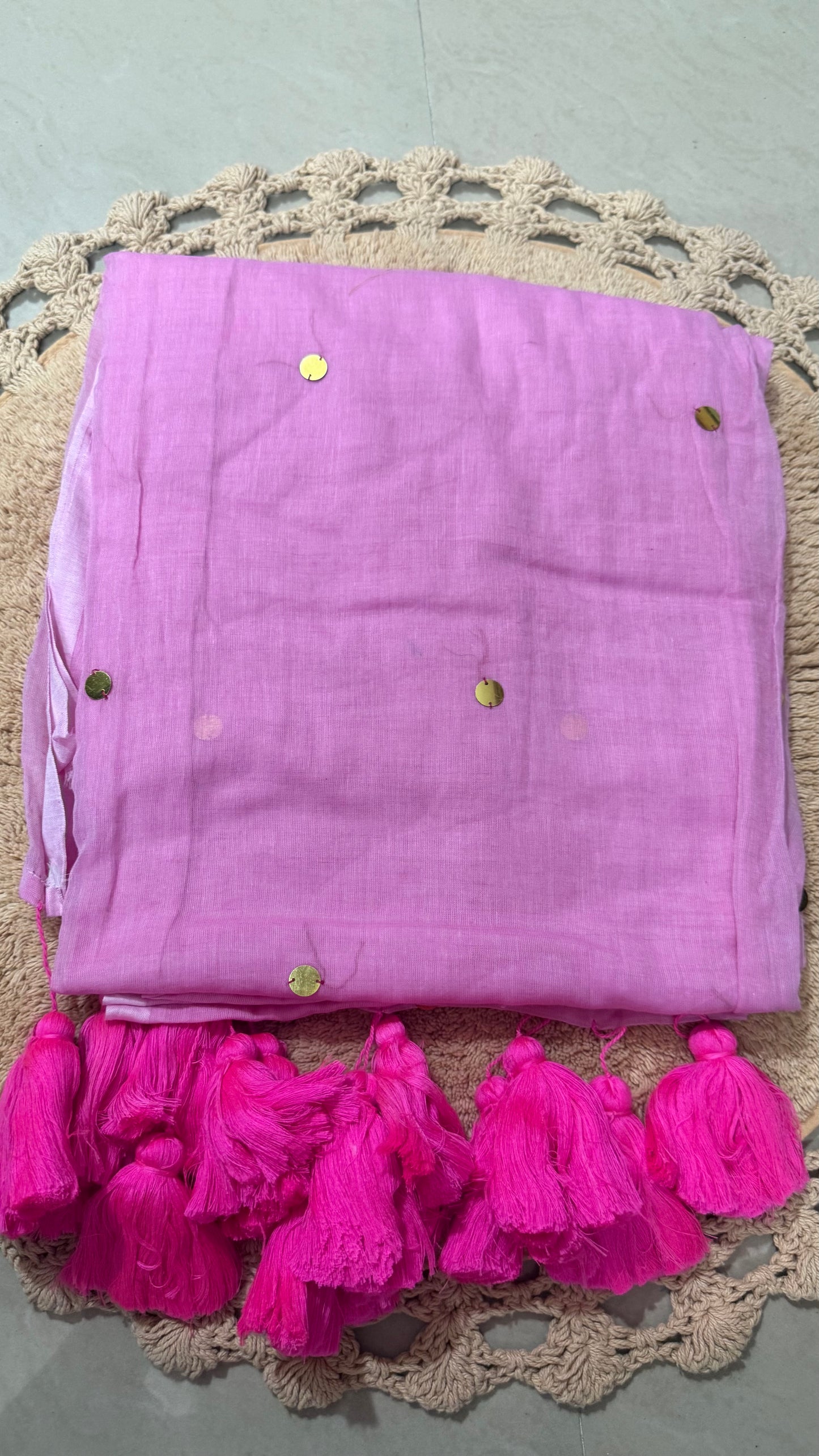 Rashmika's Mul Cotton Saree