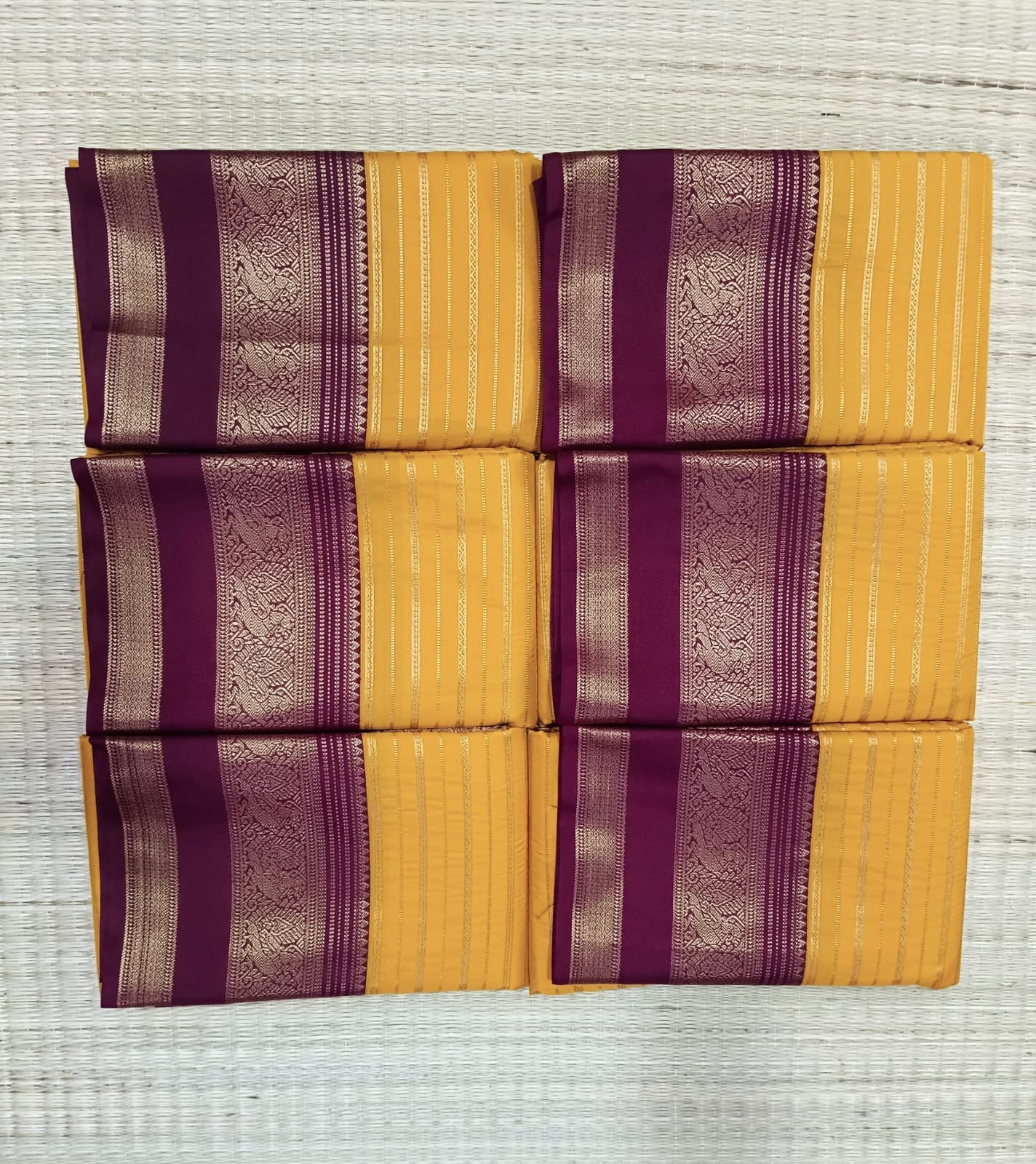 Rashmika's Premium Kanchi Silk Saree