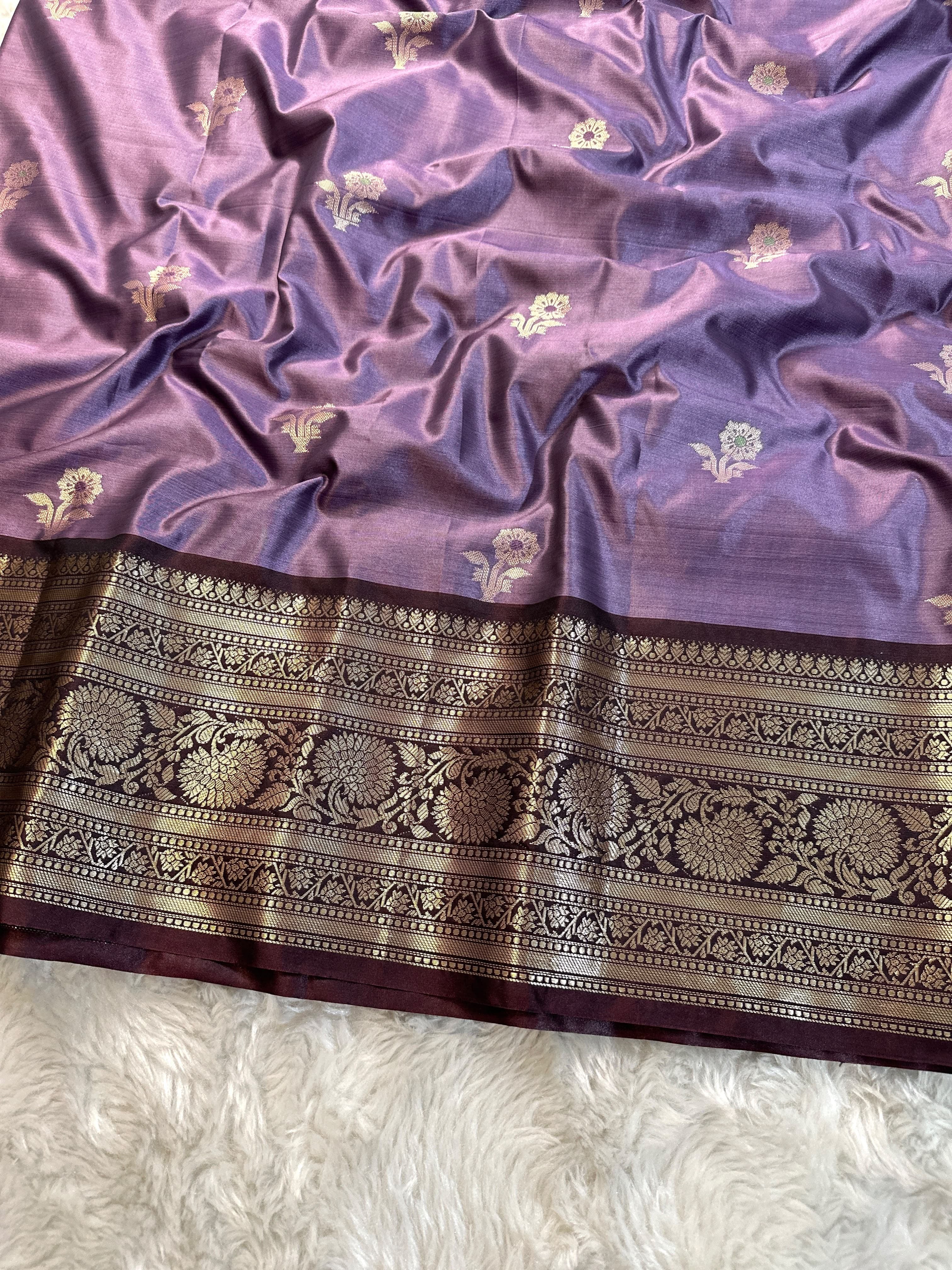 Banaras Semi Gadwal Silk