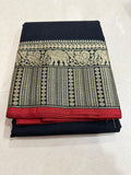 Narayanapet Saree with White Elephant