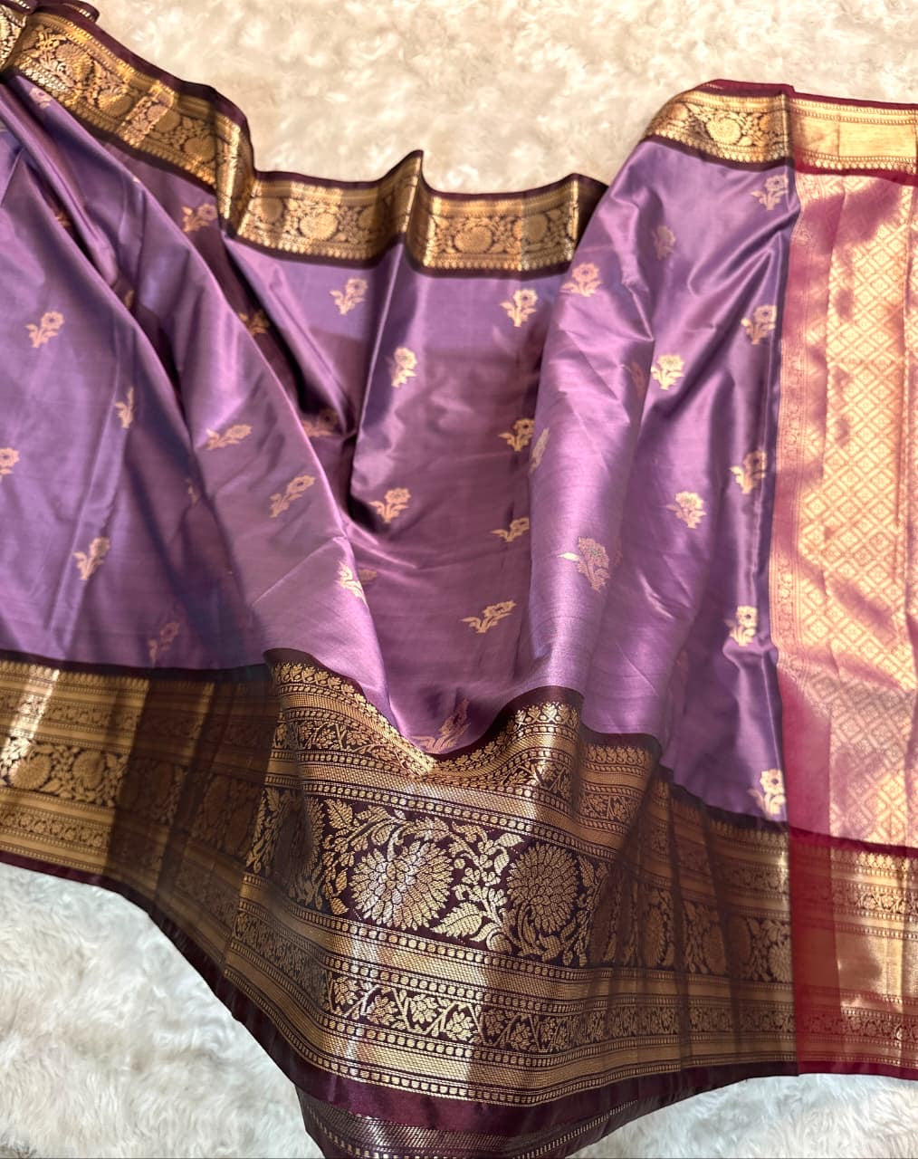Banaras Semi Gadwal Silk