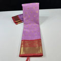 Soft Silk Saree-Lavender
