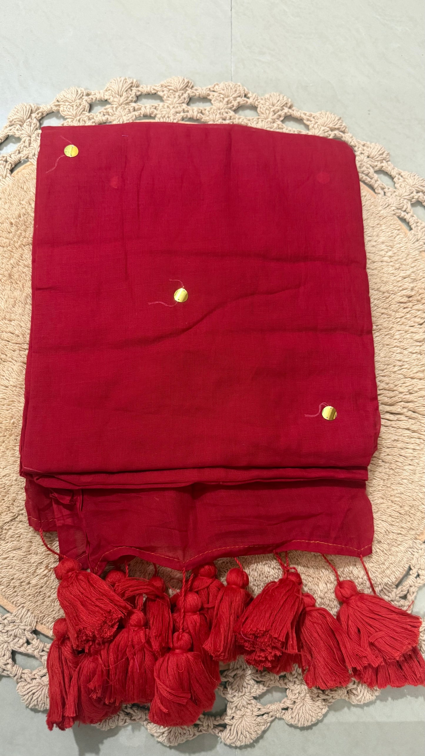 Rashmika's Mul Cotton Saree