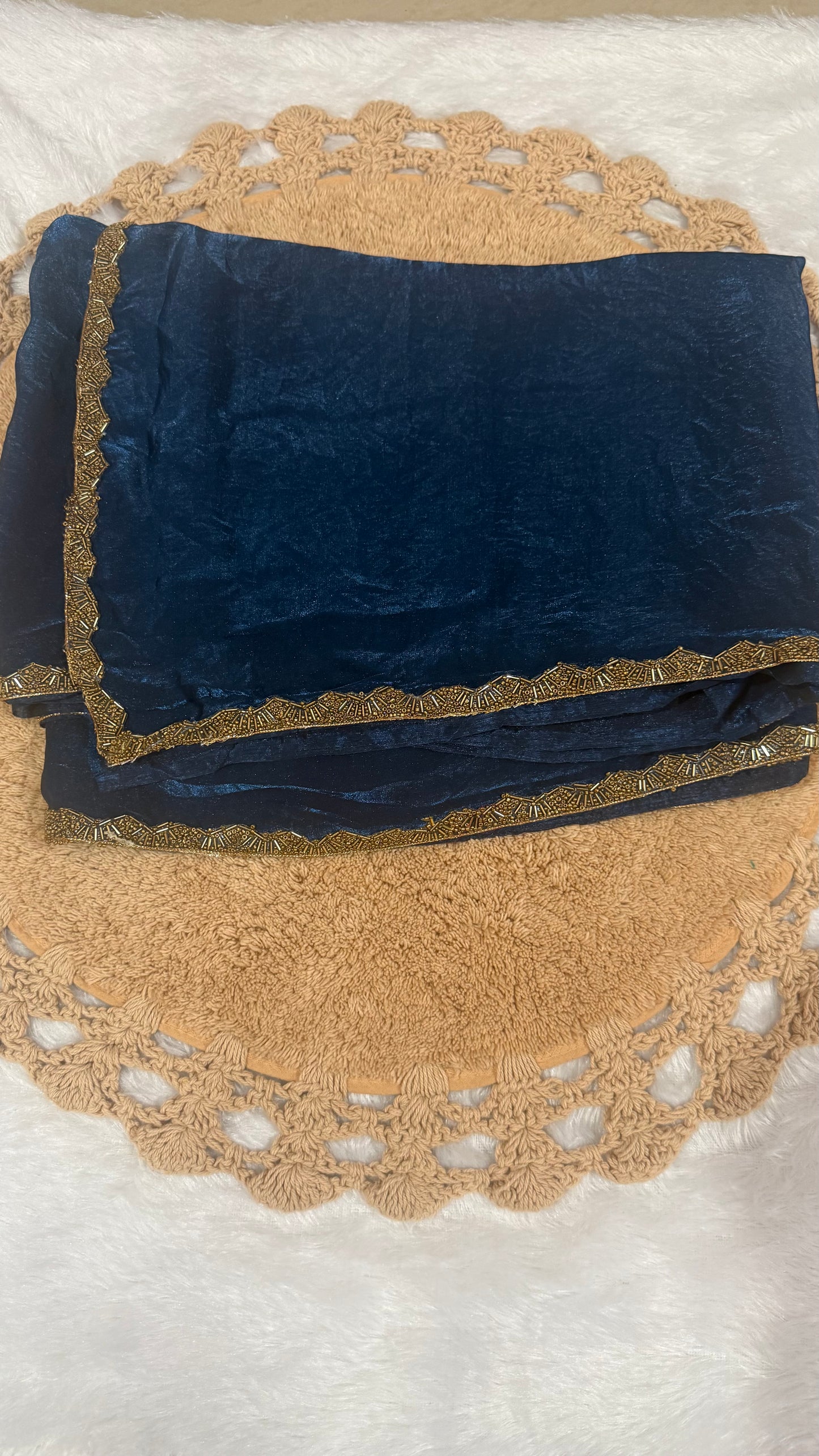 Space silk saree