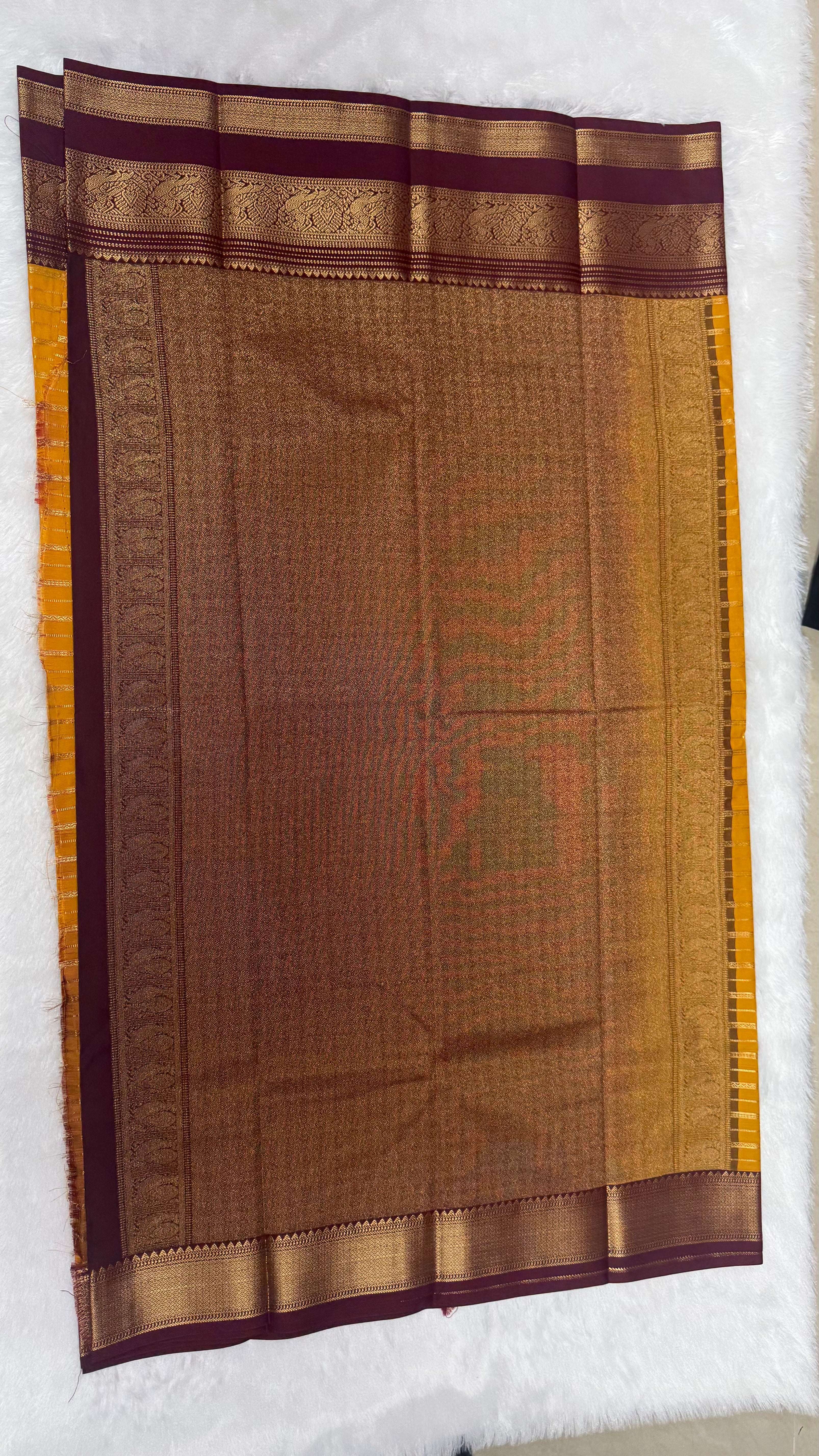 Rashmika's Premium Kanchi Silk Saree