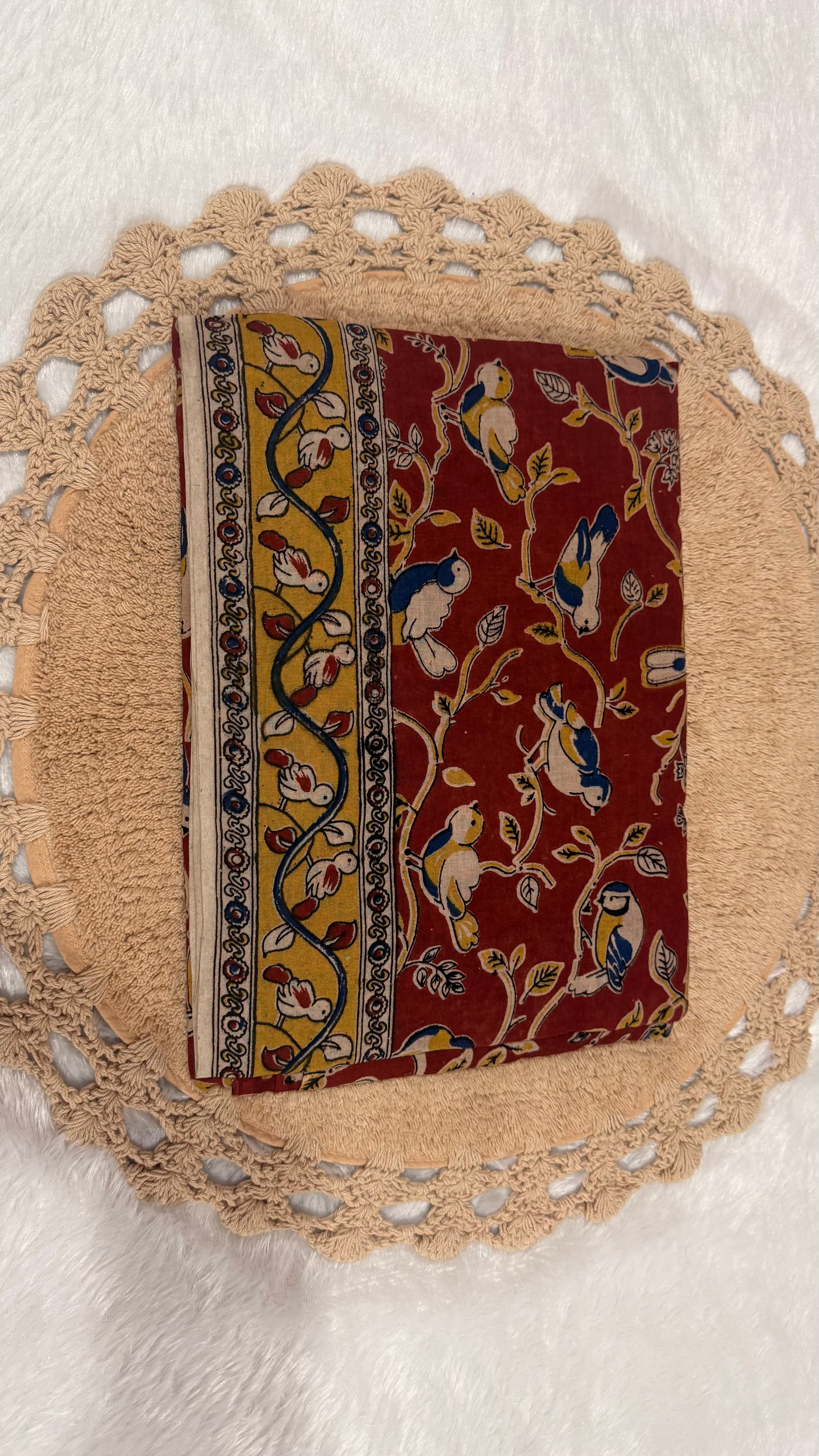 Kalamkari Cotton Sarees- Cuckoo