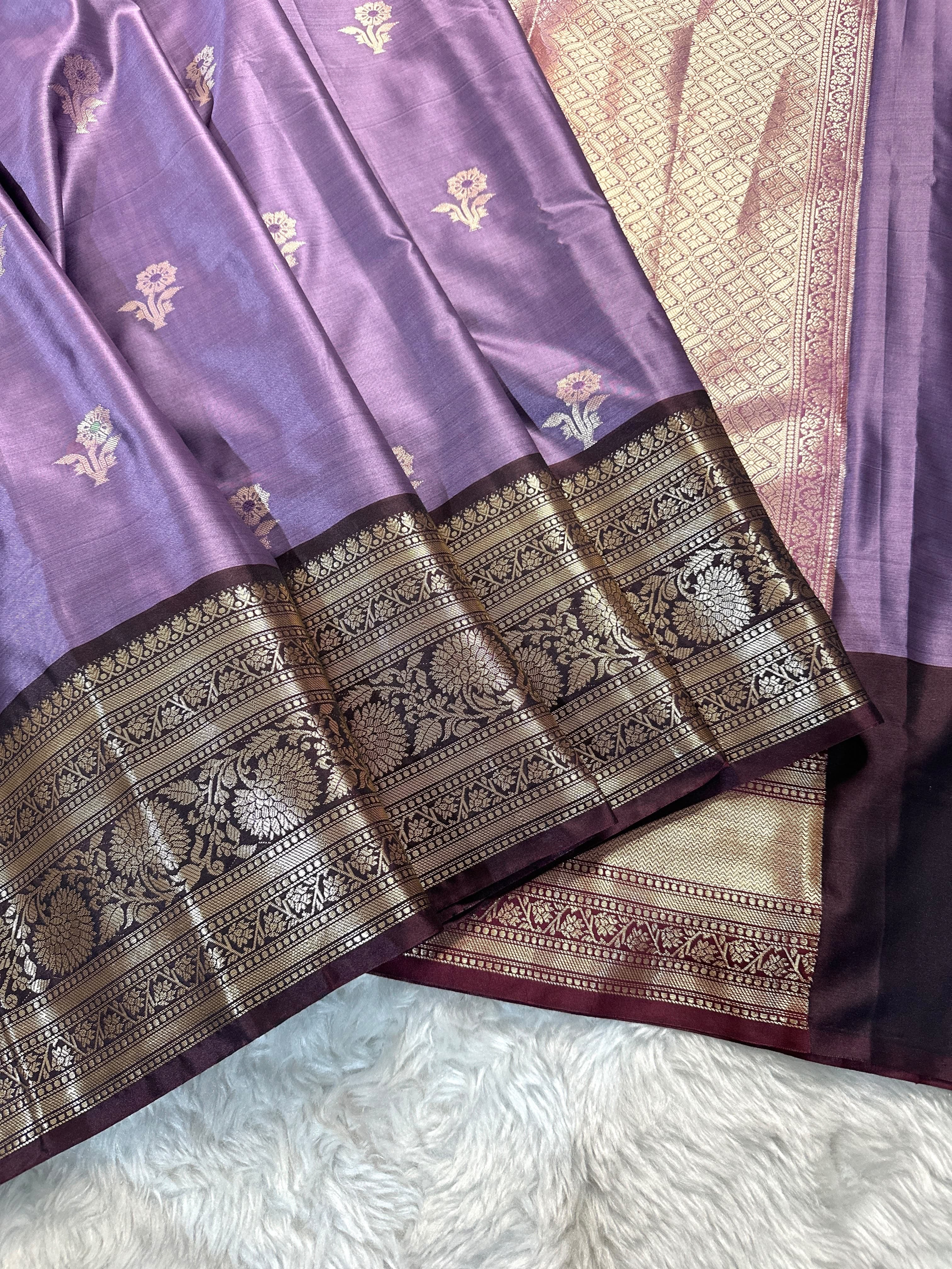 Banaras Semi Gadwal Silk